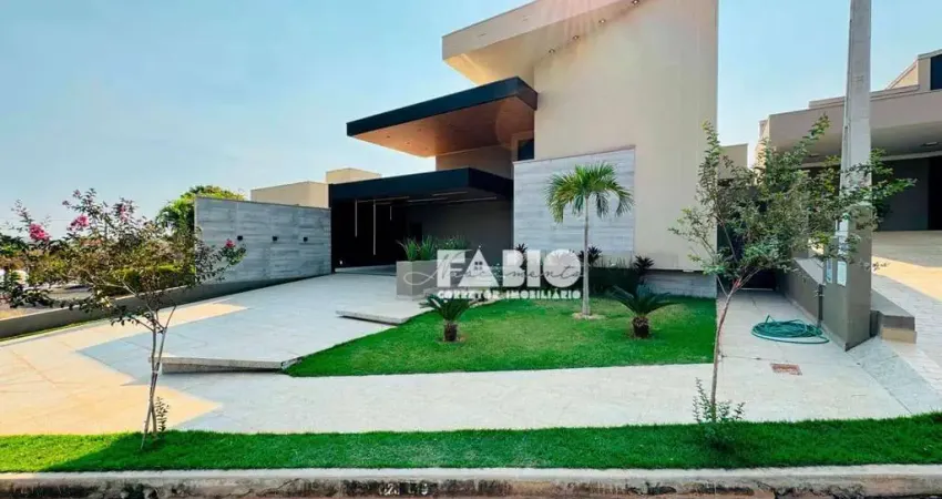 Casa de condomínio para venda em residencial gaivota i de 249.00m² com 4 quartos, 4 suites e 6 garagens