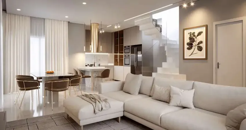 Sobrado para venda em jardim das américas de 133.00m² com 3 quartos, 1 suite e 3 garagens