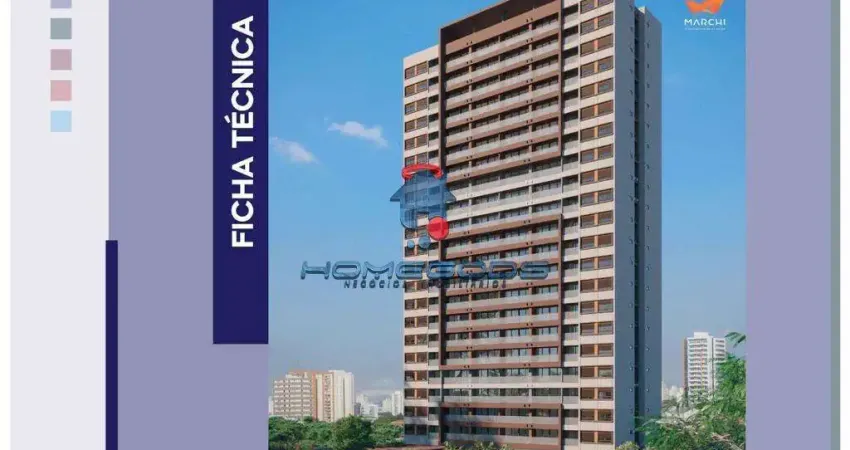 Apartamento para venda em parque industrial de 36.00m² com 1 quarto, 1 suite e 1 garagem