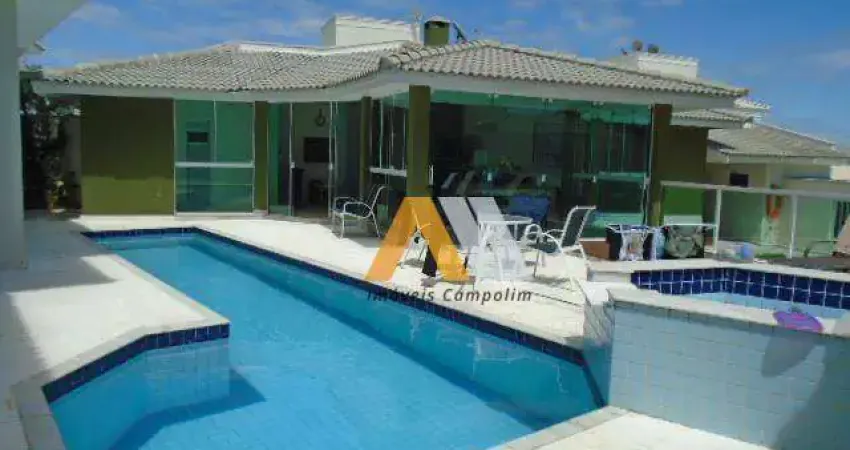 Sobrado para venda em condomínio villa verona de 520.00m² com 4 quartos, 4 suites e 6 garagens