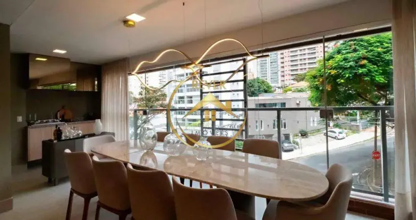 Apartamento para venda em cambuí de 157.00m² com 3 quartos, 3 suites e 3 garagens