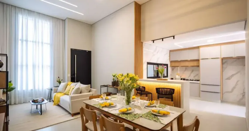 Casa de condomínio para venda em condomínio park gran reserve de 134.00m² com 3 quartos, 3 suites e 3 garagens