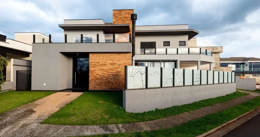 Sobrado para venda em terras do cancioneiro de 280.00m² com 4 quartos, 4 suites e 2 garagens