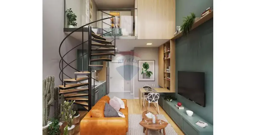 Apartamento para venda em água verde de 37.84m² com 1 quarto e 1 suite