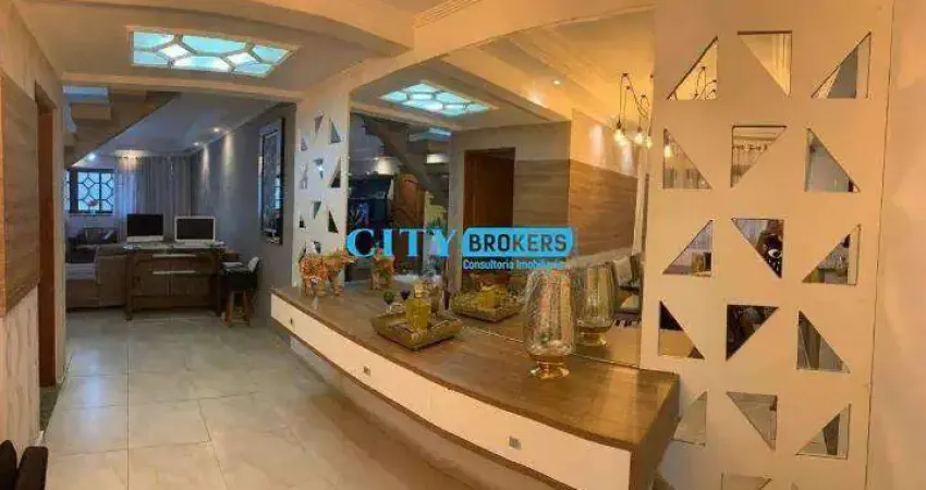 Sobrado para venda em vila moreira de 180.00m² com 3 quartos, 3 suites e 3 garagens