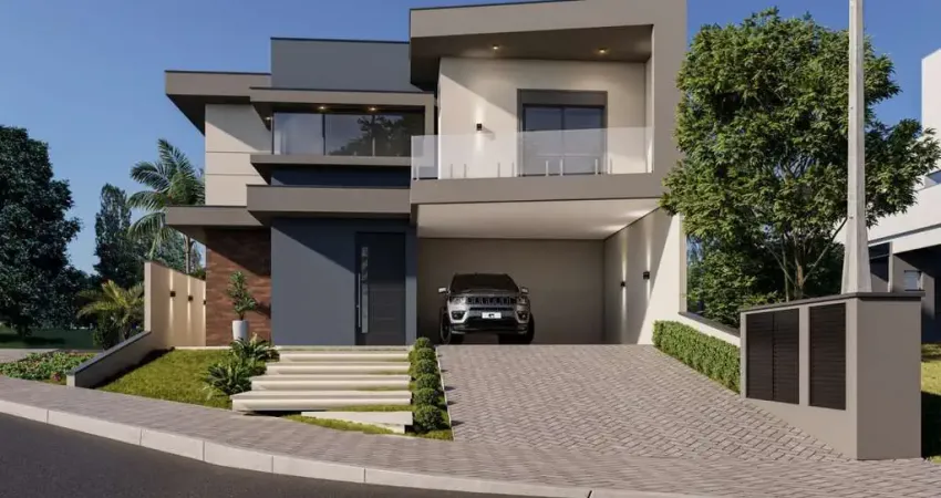 Casa para venda em cézar de souza de 203.00m² com 3 quartos, 3 suites e 4 garagens