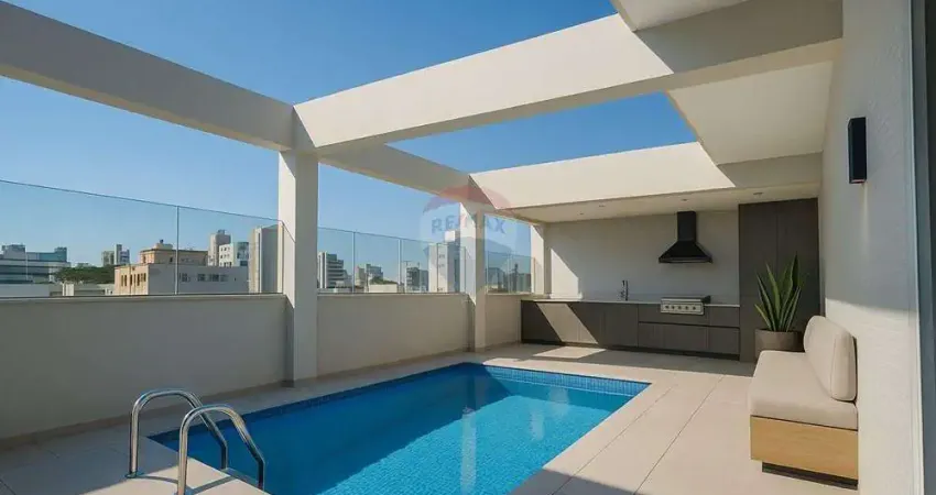 Cobertura para venda em sion de 201.00m² com 3 quartos, 1 suite e 2 garagens