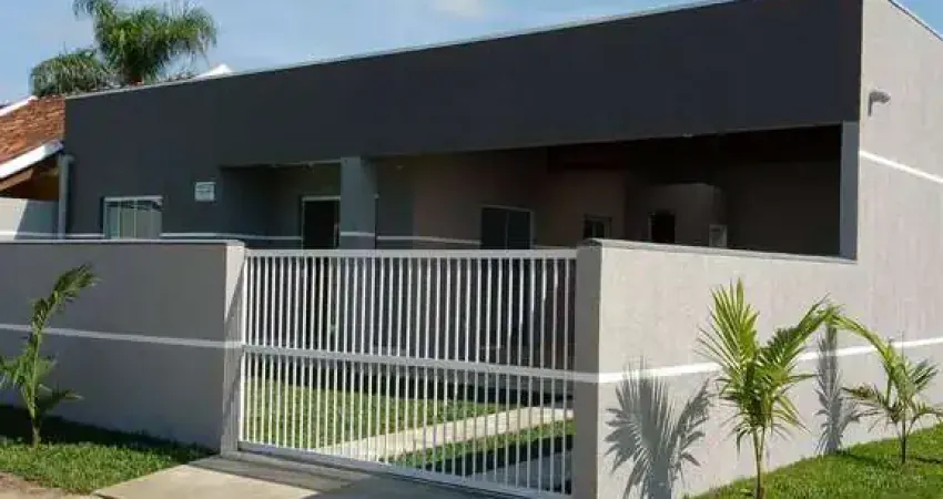 Casa para venda em matinhos de 60.00m² com 2 quartos, 1 suite e 2 garagens