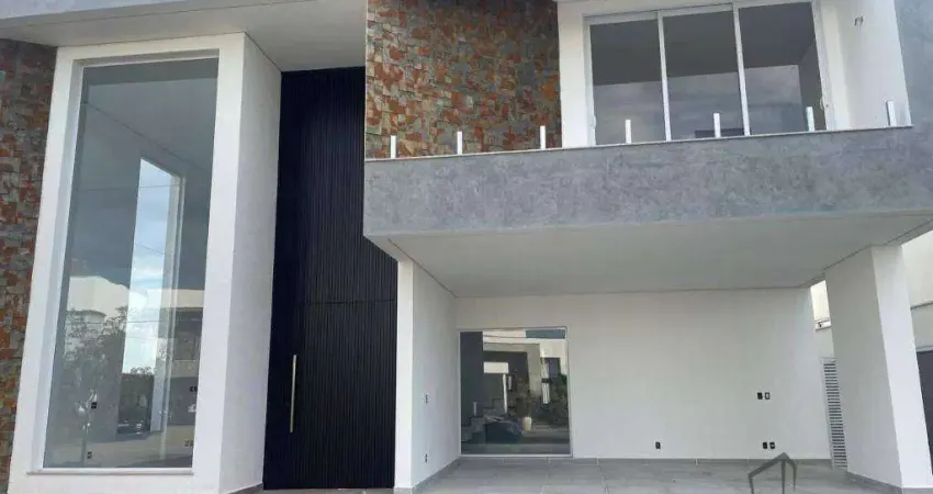 Casa de condomínio para venda em alphaville nova esplanada i de 427.00m² com 4 quartos, 4 suites e 4 garagens