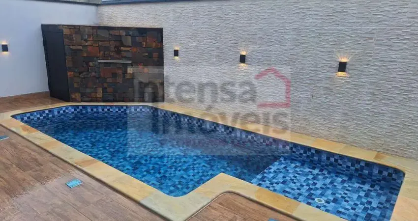 Casa de condomínio para venda em loteamento residencial pérola do vale de 177.00m² com 3 quartos, 1 suite e 2 garagens