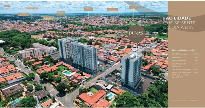 Apartamento para venda em jardim dona luiza de 55.00m² com 2 quartos, 1 suite e 1 garagem