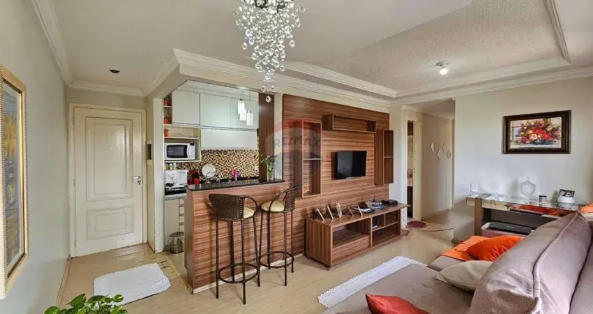 Apartamento para venda em jardim interlagos de 69.00m² com 3 quartos, 1 suite e 2 garagens