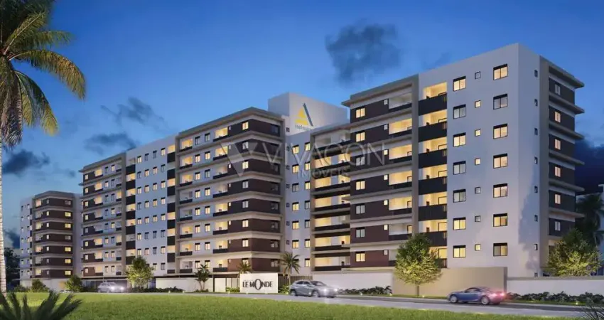 Apartamento para venda em portão de 55.00m² com 2 quartos, 1 suite e 1 garagem