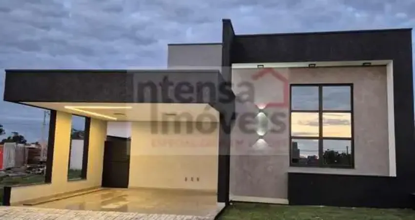 Casa de condomínio para venda em loteamento residencial pérola do vale de 173.00m² com 3 quartos, 1 suite e 2 garagens