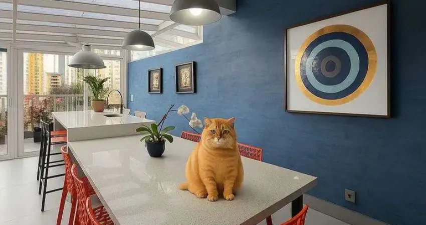 Apartamento para venda em paraíso do morumbi de 196.00m² com 3 quartos, 3 suites e 3 garagens