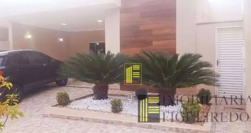 Casa de condomínio para venda em residencial machado i de 220.00m² com 3 quartos, 1 suite e 4 garagens