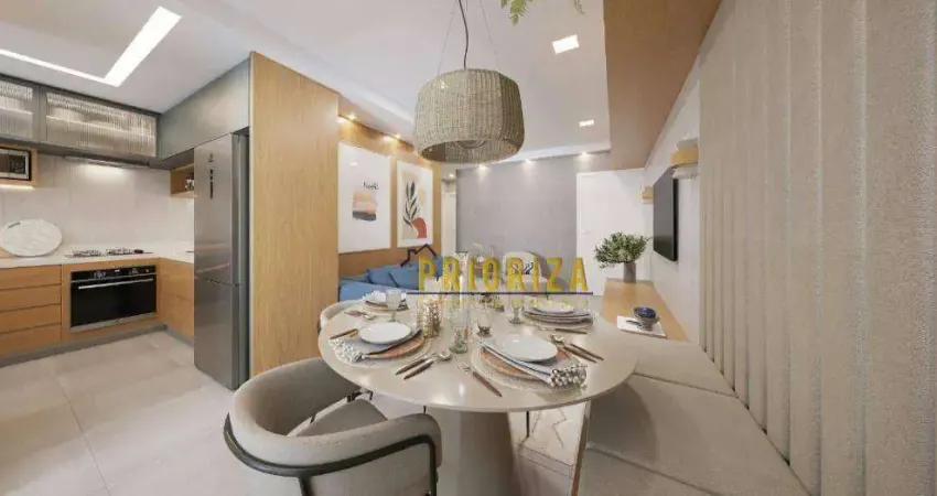 Apartamento para venda em edifício lisieux de 57.00m² com 2 quartos, 1 suite e 1 garagem