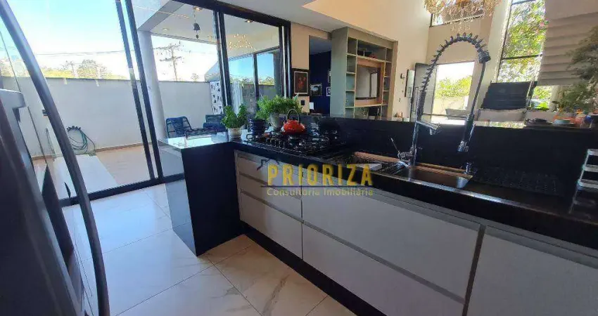 Casa de condomínio para venda em condomínio horizontes de sorocaba de 226.00m² com 3 quartos, 3 suites e 2 garagens