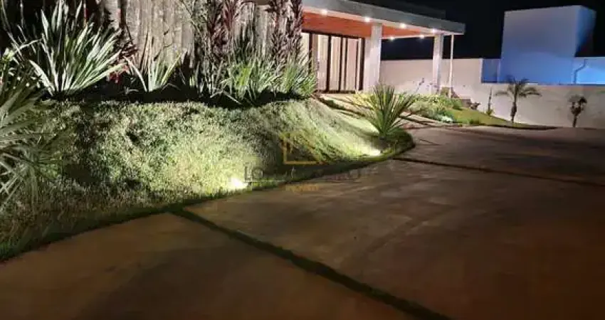 Casa para venda em residencial parque laguna ii de 285.00m² com 4 quartos, 2 suites e 3 garagens