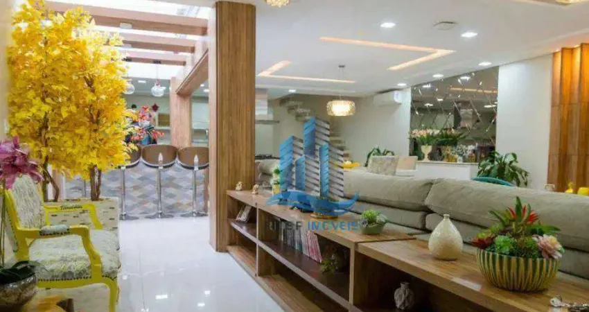 Sobrado para venda em olímpico de 400.00m² com 5 quartos, 2 suites e 5 garagens