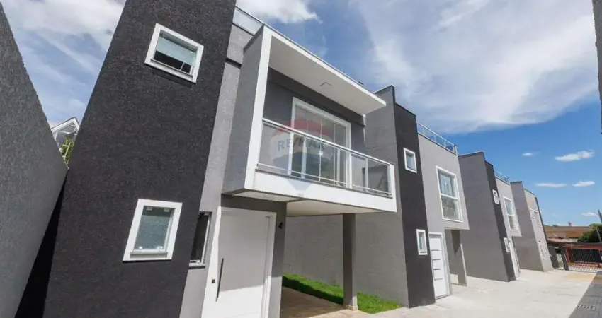 Sobrado para venda em santa felicidade de 118.00m² com 3 quartos, 1 suite e 2 garagens