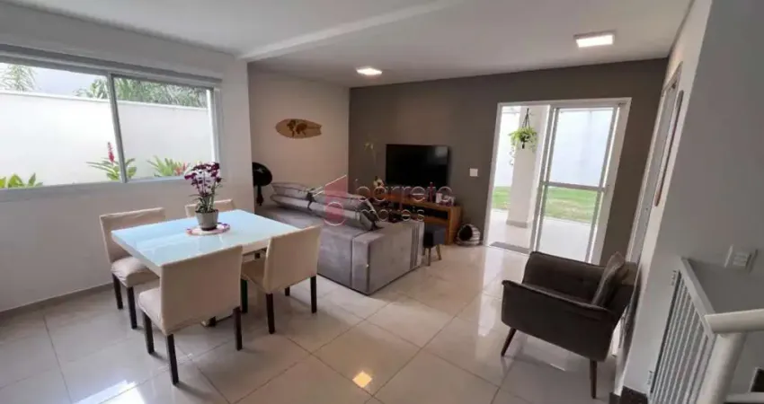 Casa de condomínio para venda em chácara morada mediterrânea de 146.00m² com 3 quartos, 3 suites e 3 garagens