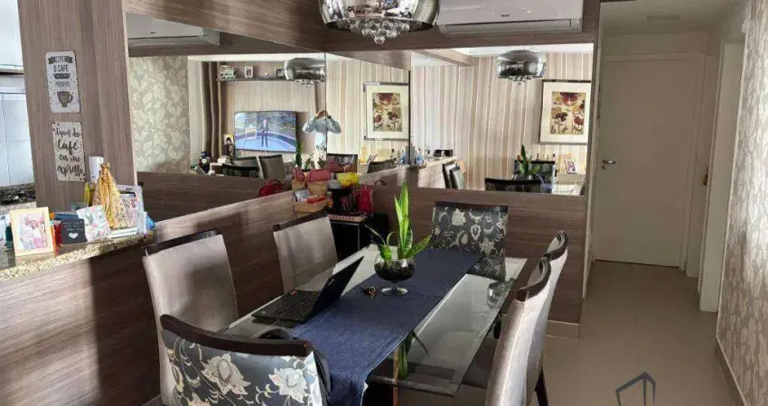 Apartamento para venda em parque campolim de 93.00m² com 3 quartos, 1 suite e 2 garagens