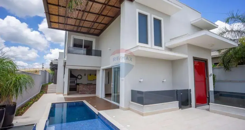 Casa de condomínio para venda em reserva santa rosa de 326.80m² com 3 quartos, 3 suites e 2 garagens