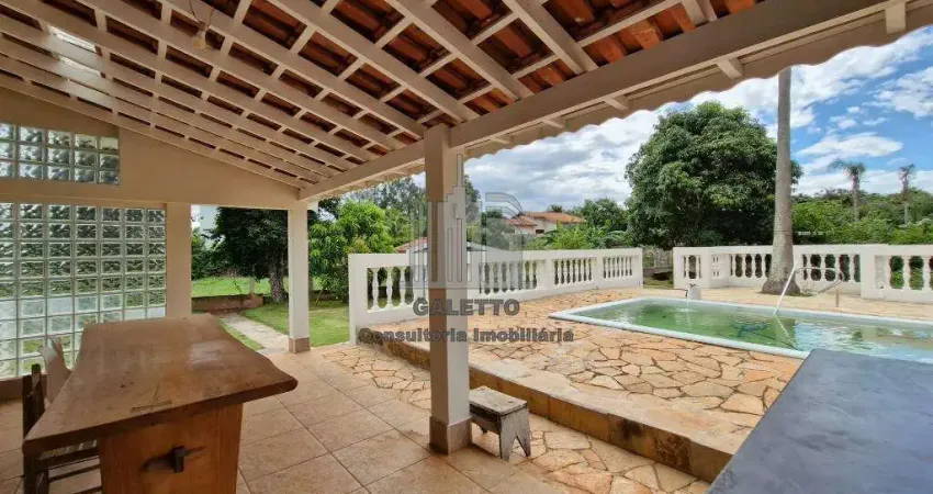 Chácara para venda em loteamento chácaras vale das garças de 1700.00m² com 3 quartos, 1 suite e 3 garagens