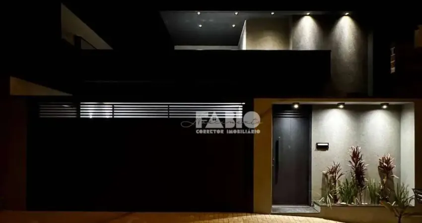 Casa para venda em residencial setsul ii de 125.00m² com 3 quartos, 1 suite e 2 garagens