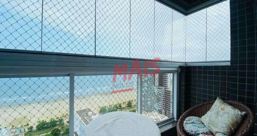 Apartamento para venda em gonzaga de 154.00m² com 2 quartos, 1 suite e 2 garagens