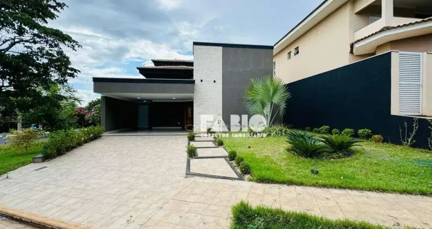 Casa de condomínio para venda em residencial gaivota i de 229.00m² com 3 quartos, 3 suites e 6 garagens