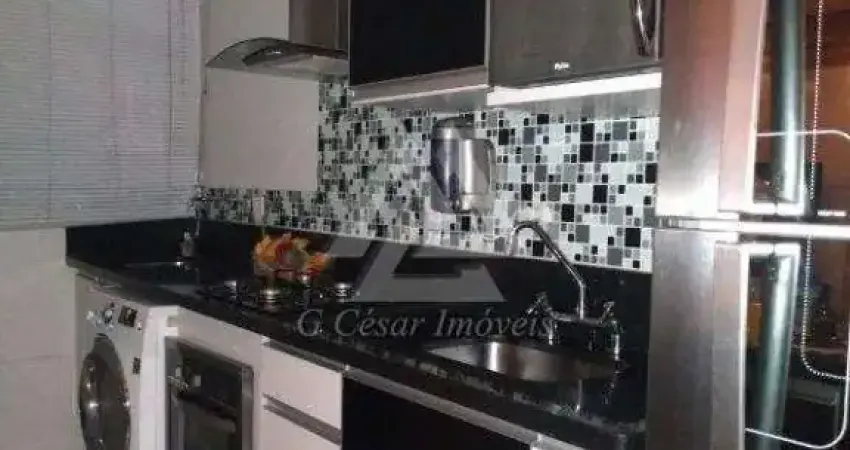 Apartamento para venda em vila homero thon de 47.00m² com 2 quartos, 3 suites e 1 garagem