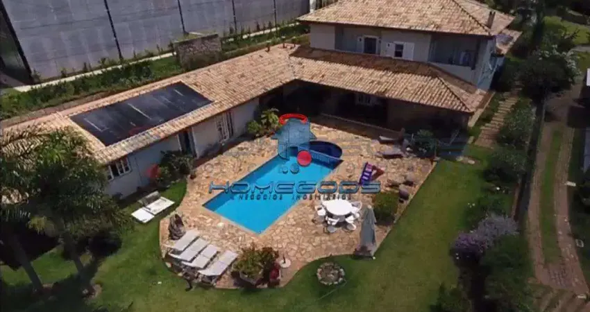 Casa de condomínio para venda em sítios de recreio gramado de 467.00m² com 4 quartos, 3 suites e 3 garagens