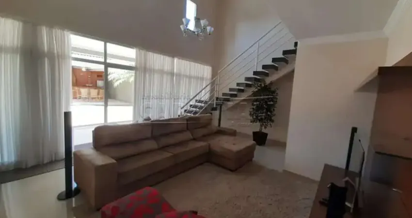 Casa de condomínio para venda em condomínio residencial montreal de 321.00m² com 3 quartos, 1 suite e 4 garagens