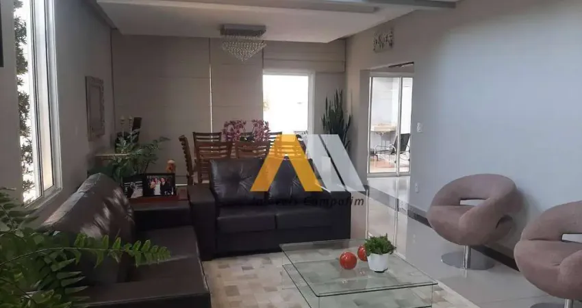 Sobrado para venda em condomínio chácara ondina de 300.00m² com 3 quartos, 3 suites e 4 garagens