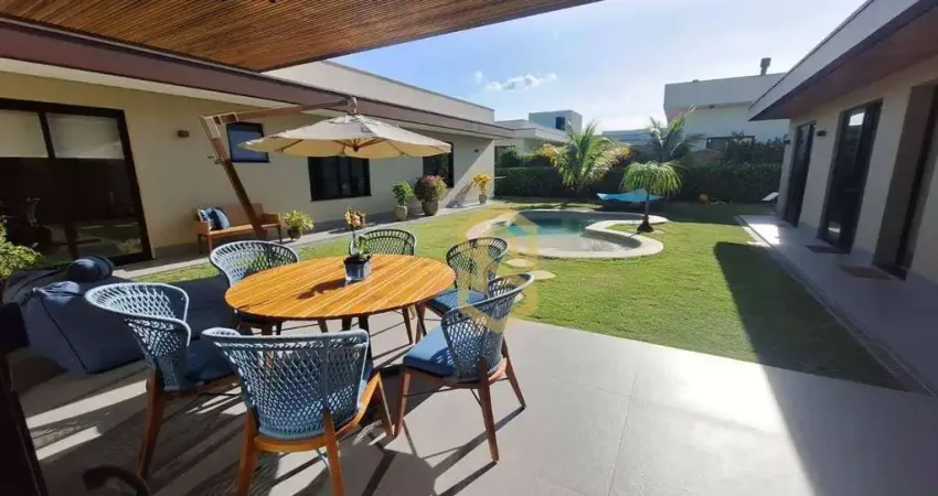 Casa de condomínio para venda em portal japy de 330.00m² com 3 quartos, 2 suites e 6 garagens