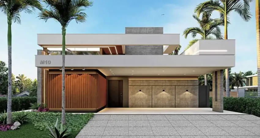 Casa de condomínio para venda em condomínio santa clara de 257.00m² com 3 quartos, 3 suites e 6 garagens