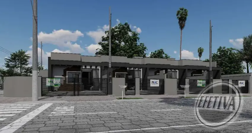 Casa para venda em matinhos de 50.00m² com 2 quartos e 1 garagem