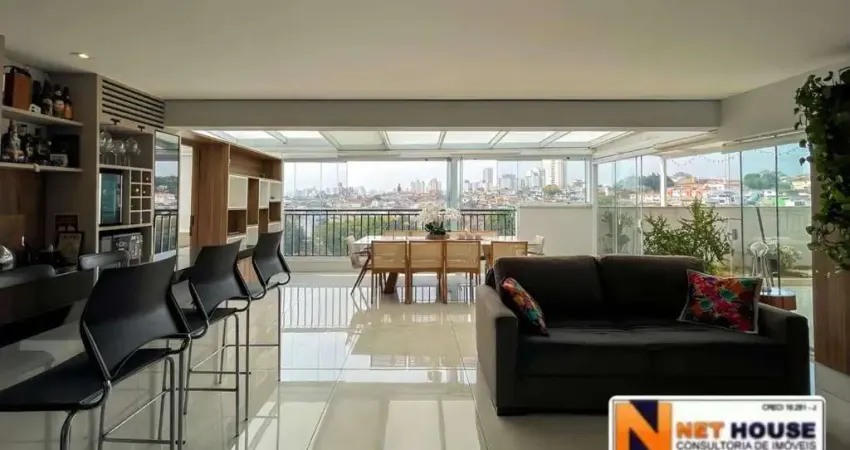 Apartamento para venda em cambuci de 153.00m² com 3 quartos e 2 suites