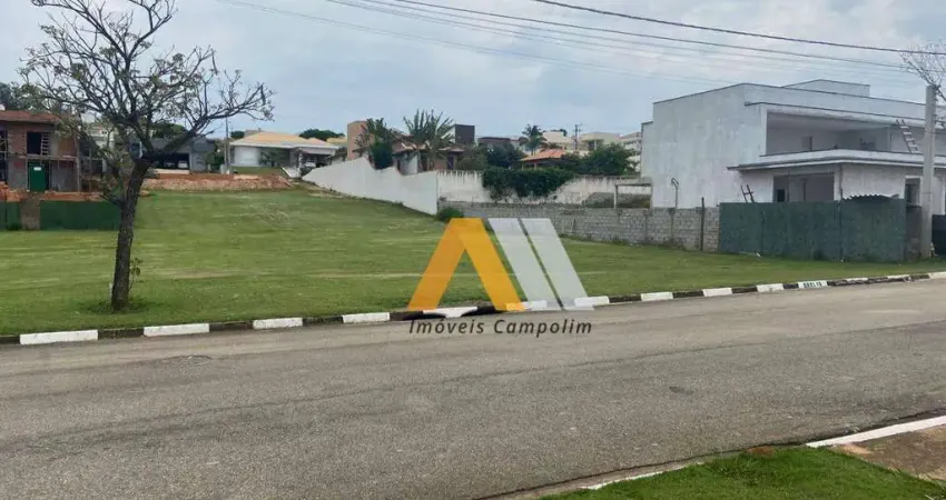 Terreno en condomínio para venda em condomínio fazenda imperial sorocaba de 1022.00m²