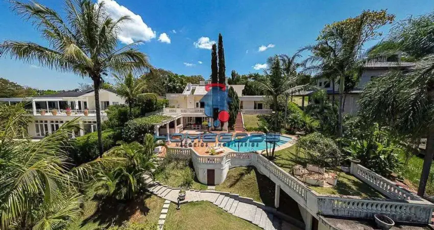 Casa para venda e aluguel em loteamento caminhos de são conrado (sousas) de 611.00m² com 5 quartos, 5 suites e 6 garagens