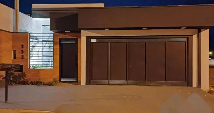 Casa para venda em residencial ouro verde de 141.00m² com 3 quartos, 3 suites e 2 garagens