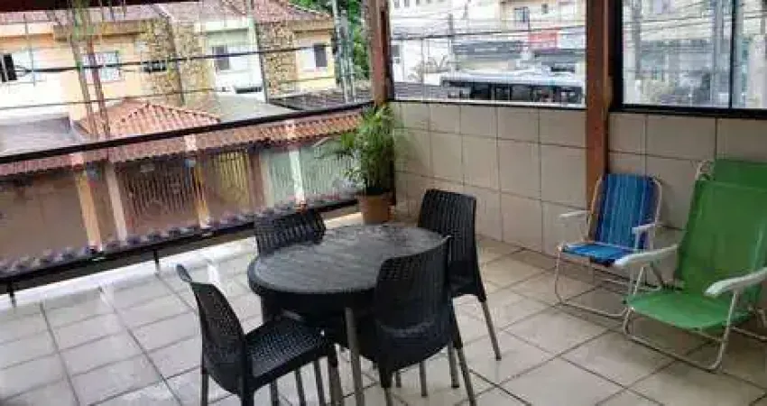 Sobrado para venda em vila santa clara de 220.00m² com 3 quartos, 1 suite e 2 garagens