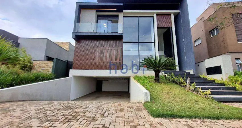 Casa de condomínio para venda em alphaville nova esplanada 3 de 423.00m² com 5 quartos e 5 suites