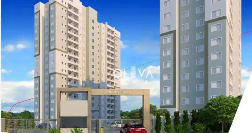 Apartamento para venda em residencial cidade jardim de 50.00m² com 2 quartos e 2 garagens