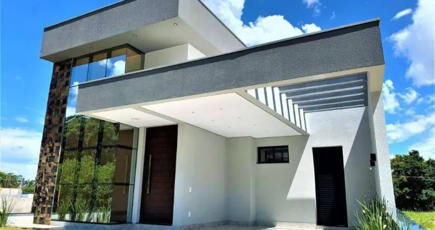 Casa de condomínio para venda em condomínio park gran reserve de 144.00m² com 3 quartos, 3 suites e 4 garagens