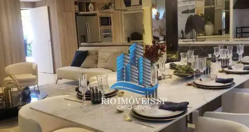 Apartamento para venda em sacomã de 127.00m² com 3 quartos, 3 suites e 2 garagens