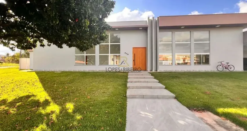 Casa para venda em residencial parque laguna ii de 380.00m² com 4 quartos, 3 suites e 4 garagens