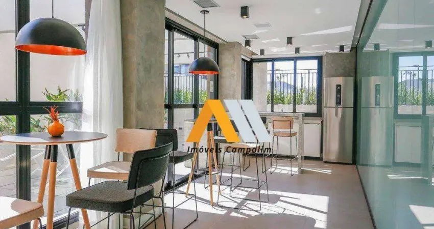 Apartamento para venda em além ponte de 48.00m² com 1 quarto e 1 suite